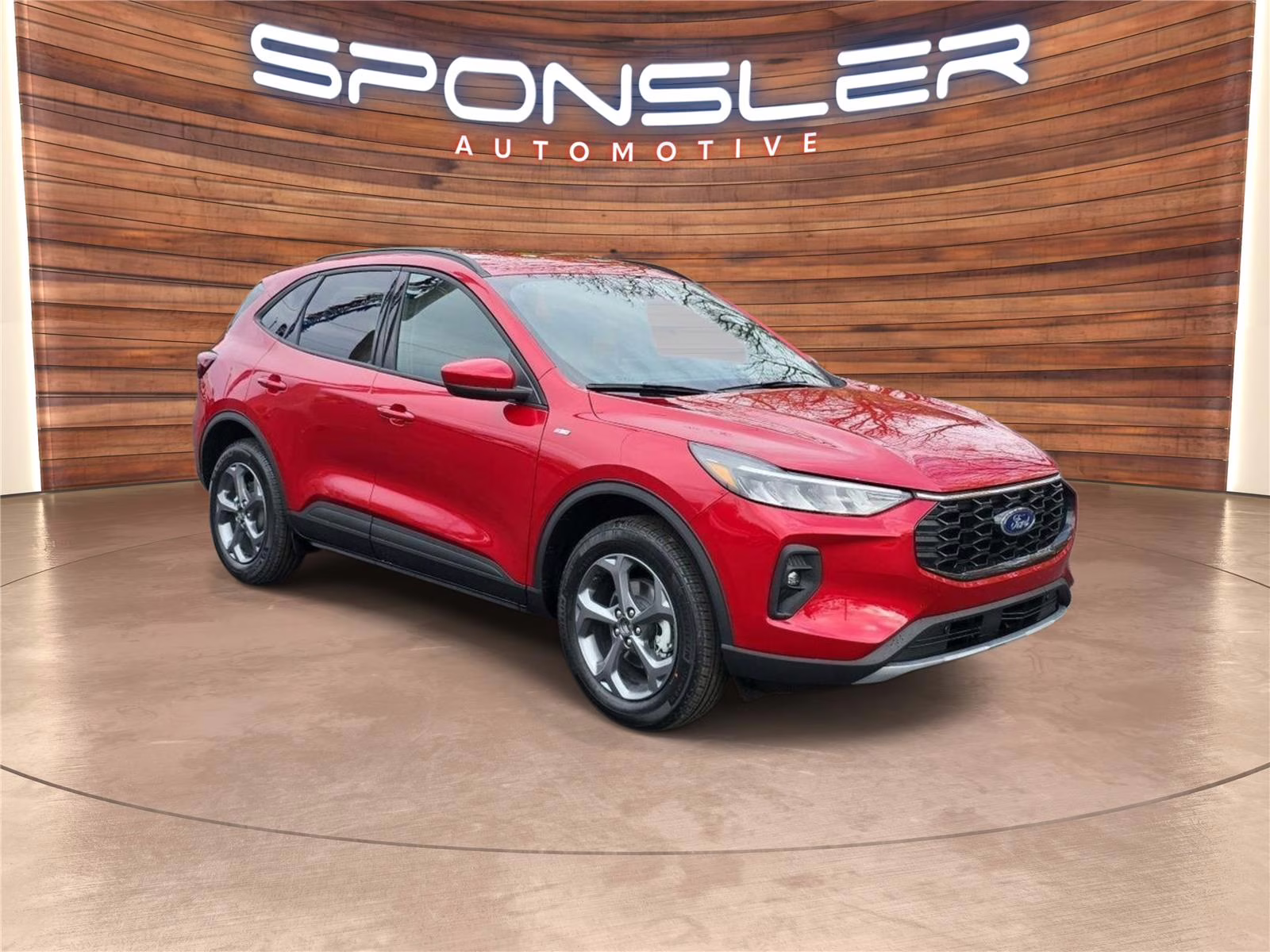 2026 Rapid Red Metallic Tinted Clearcoat Ford Escape Hybrid ST-Line Select AWD SUV