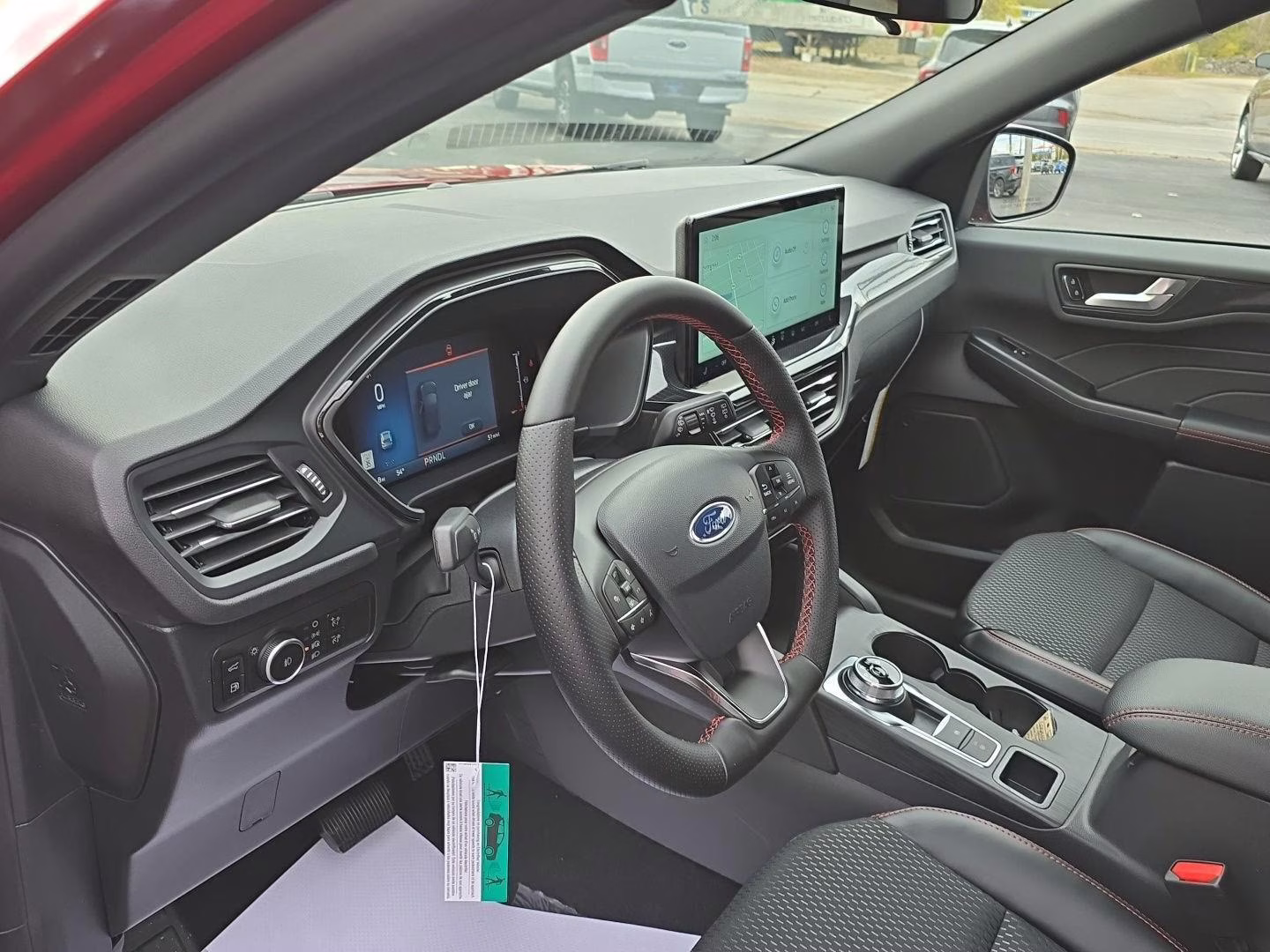 2026 Rapid Red Metallic Tinted Clearcoat Ford Escape Hybrid ST-Line Select AWD SUV