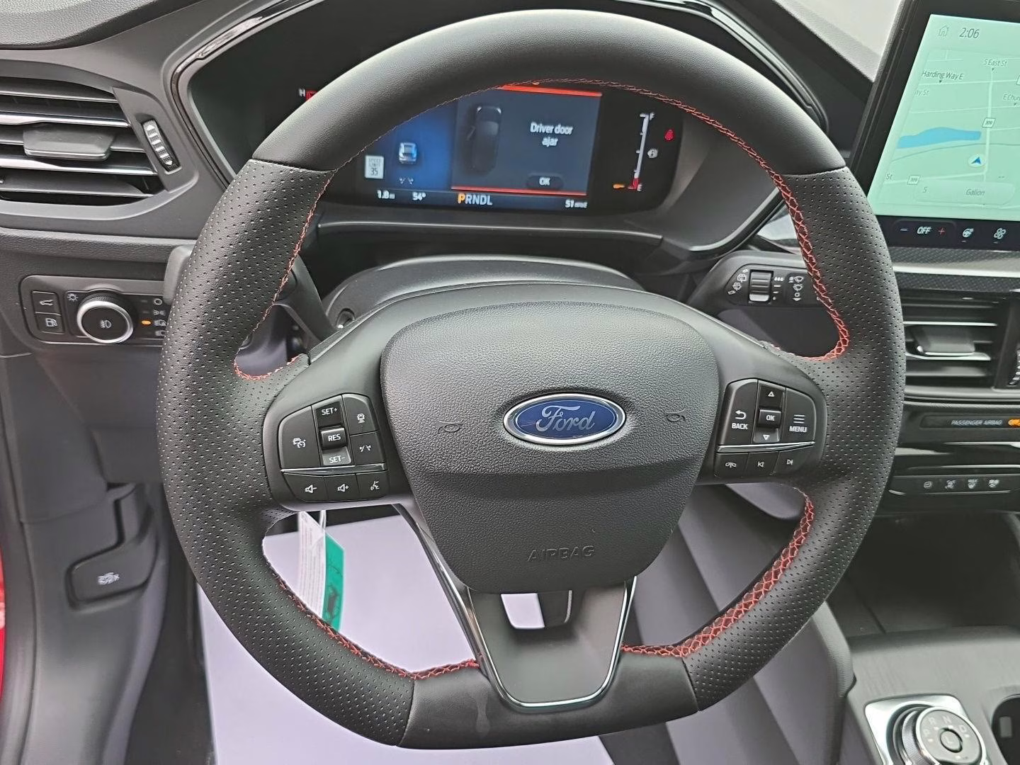 2026 Rapid Red Metallic Tinted Clearcoat Ford Escape Hybrid ST-Line Select AWD SUV