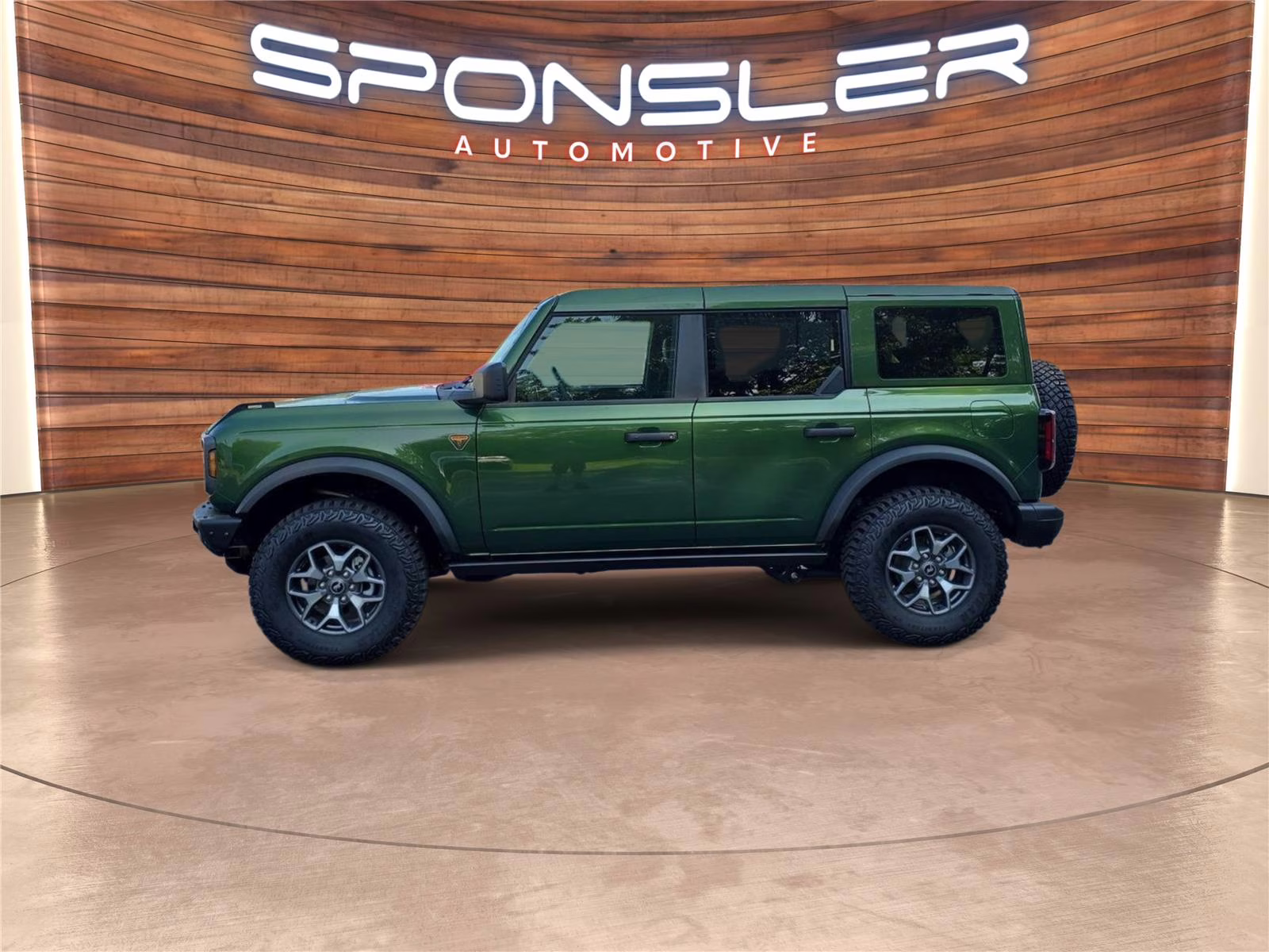 2025 ERUPTION GREEN METALLIC Ford Bronco Badlands 4X4 SUV