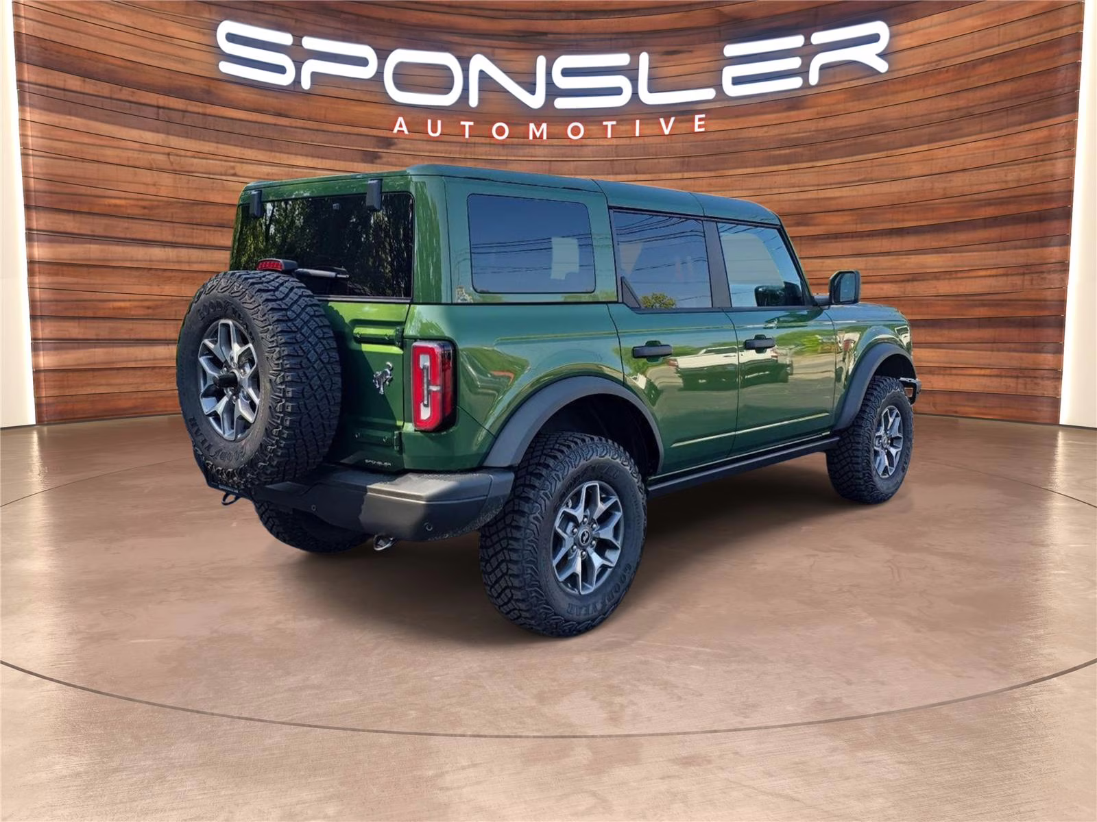 2025 ERUPTION GREEN METALLIC Ford Bronco Badlands 4X4 SUV