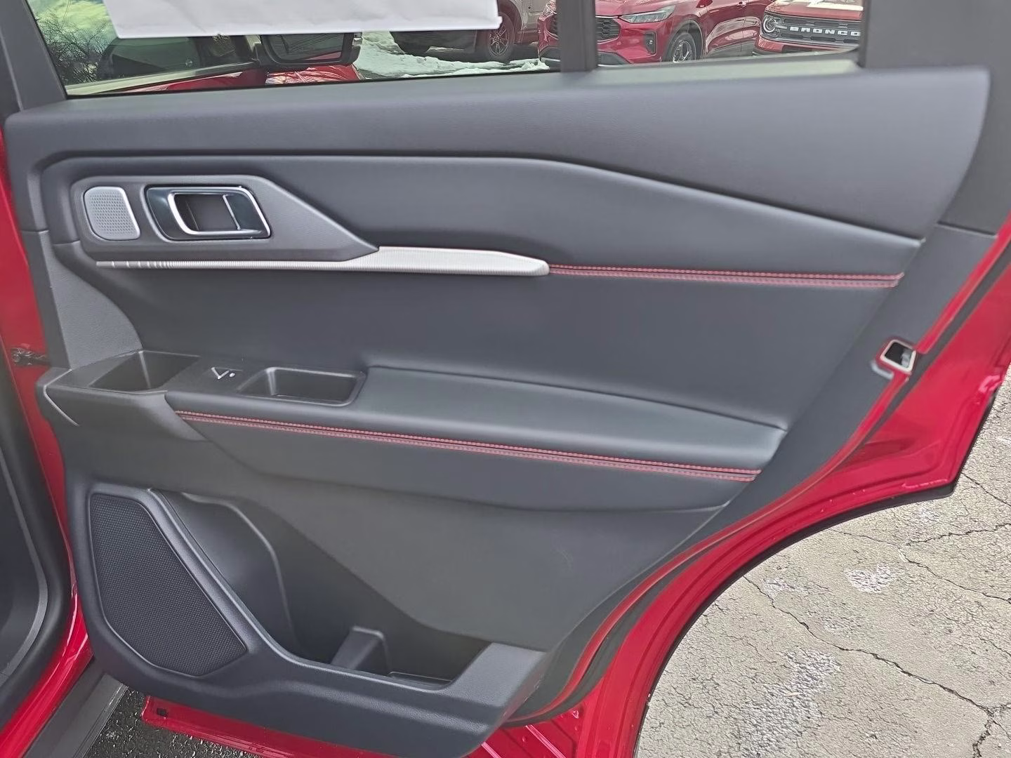 2026 Rapid Red Metallic Tinted Clearcoat Ford Explorer ST 4X4 SUV