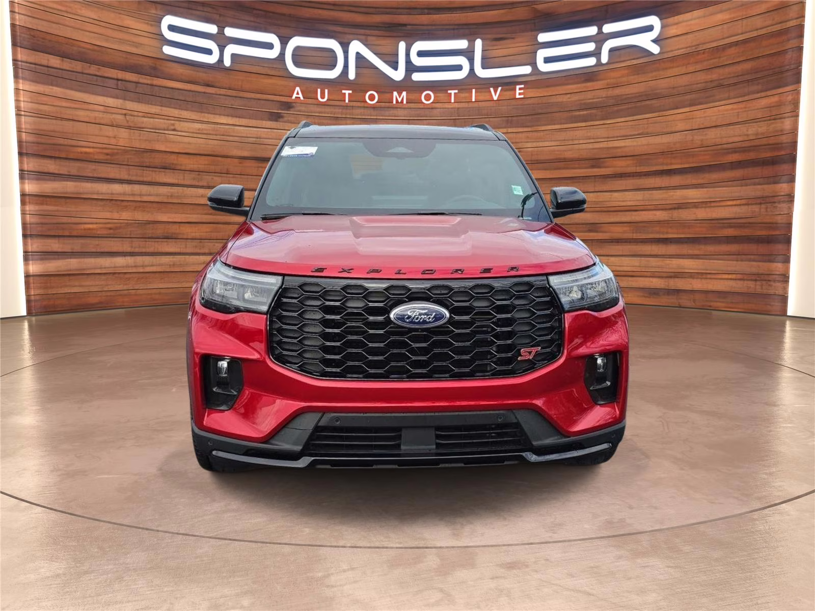 2026 Rapid Red Metallic Tinted Clearcoat Ford Explorer ST 4X4 SUV