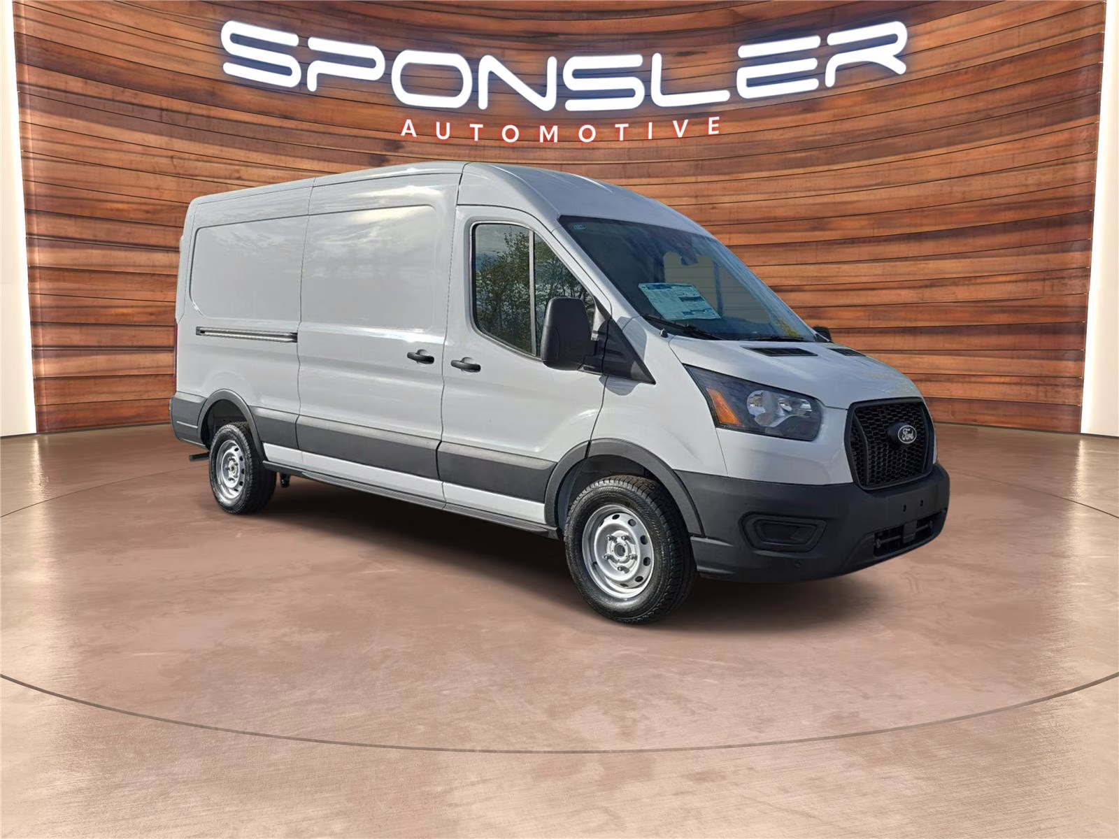 2026 Oxford White Ford Transit Cargo Van T250, MEDIUM ROOF, REAR WHEEL DRIVE RWD Van