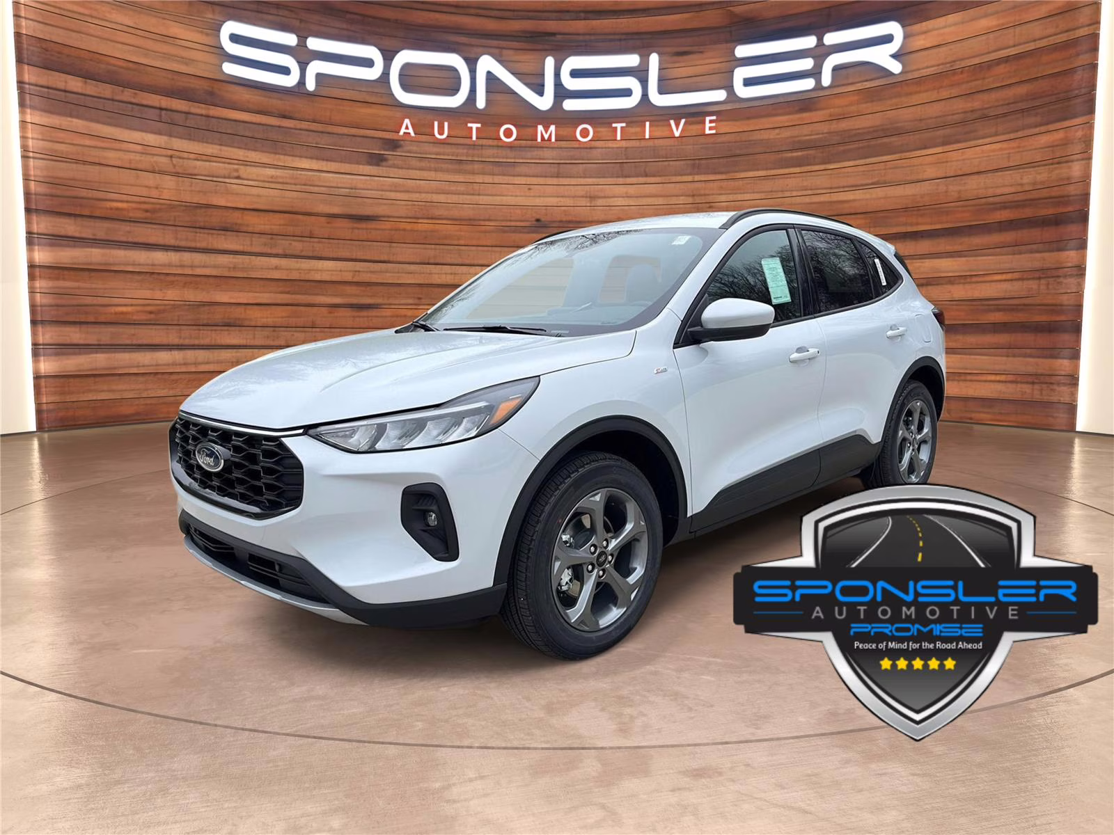 2026 Space Silver Ford Escape Hybrid ST-Line Select AWD SUV