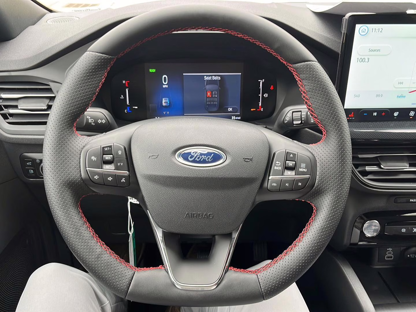 2026 Space Silver Ford Escape Hybrid ST-Line Select AWD SUV