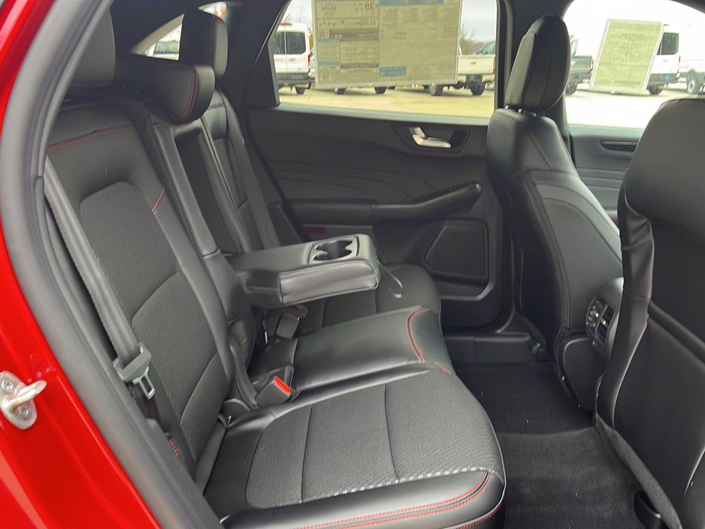 2026 Rapid Red Metallic Tinted Clearcoat Ford Escape Hybrid ST-Line Select AWD SUV