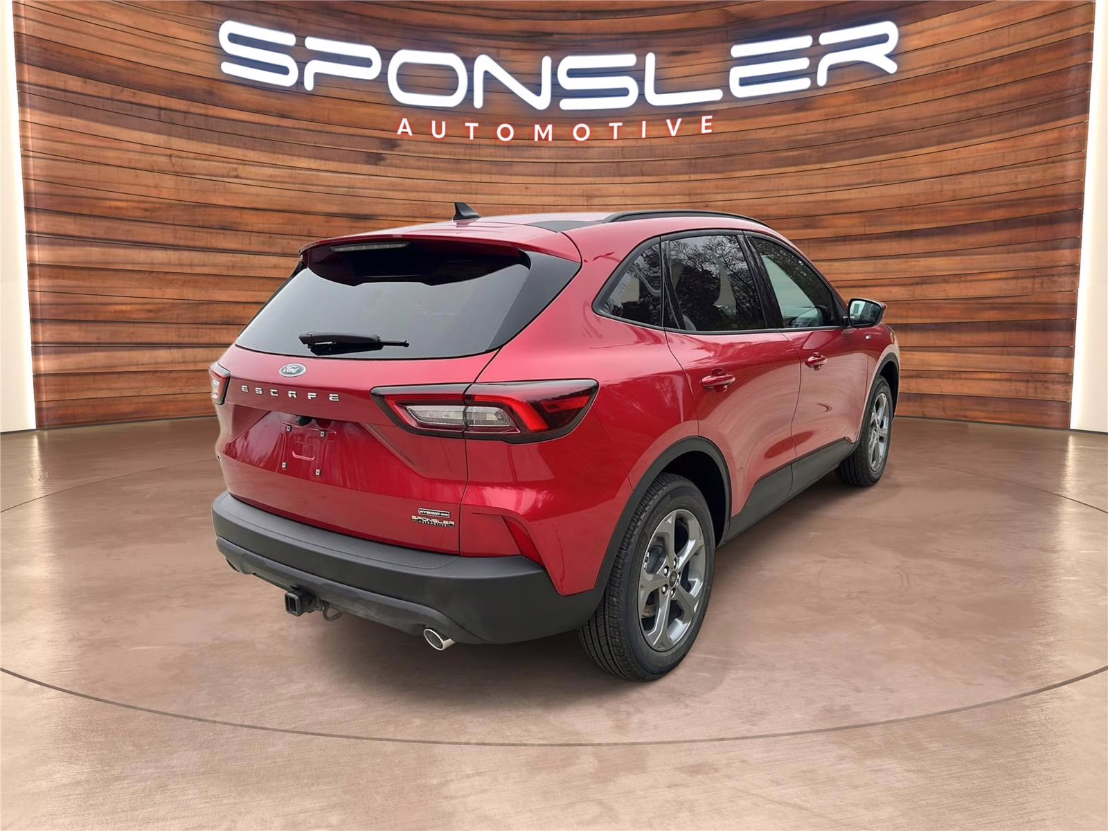 2026 Rapid Red Metallic Tinted Clearcoat Ford Escape Hybrid ST-Line Select AWD SUV