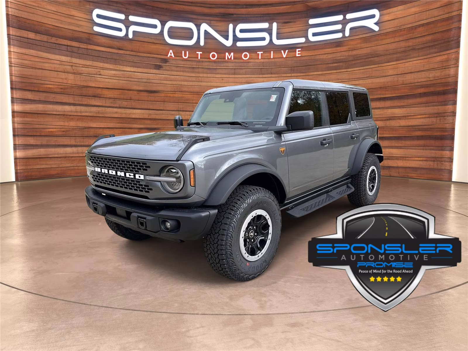 2025 Carbonized Gray Ford Bronco Badlands 4X4 SUV