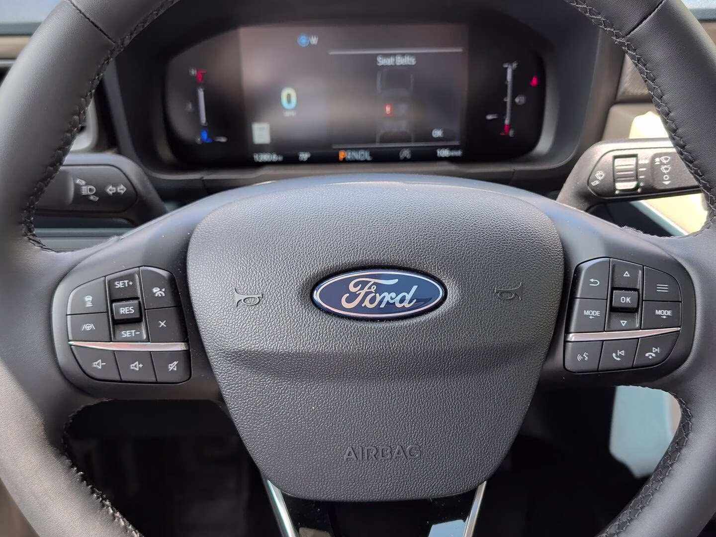 2025 Azure Gray Metallic Tri-Coat Ford Maverick LARIAT AWD Truck