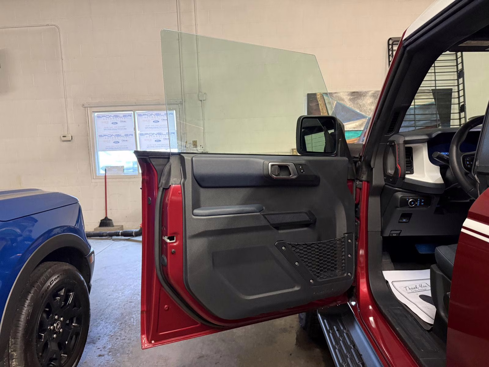 2025 Ruby Red Metallic Tinted Clearcoat Ford Bronco Heritage Edition 4X4 SUV