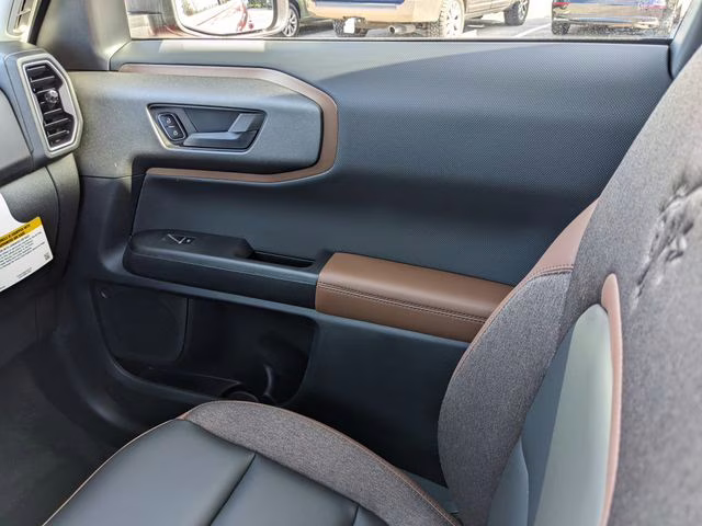 2025 Ruby Red Metallic Tinted Clearcoat Ford Bronco Sport Outer Banks 4X4 SUV