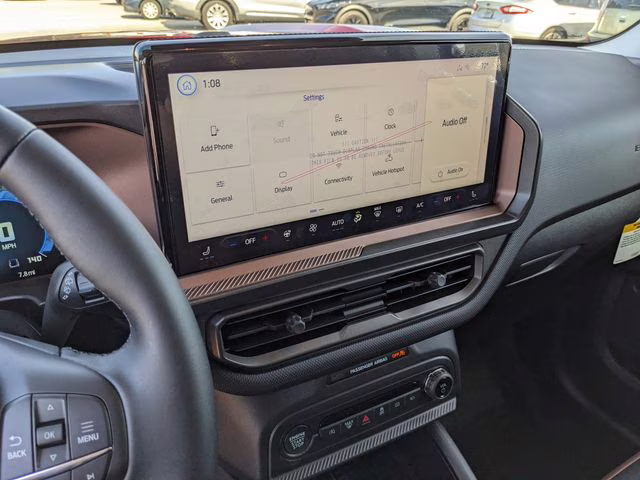 2025 Ruby Red Metallic Tinted Clearcoat Ford Bronco Sport Outer Banks 4X4 SUV