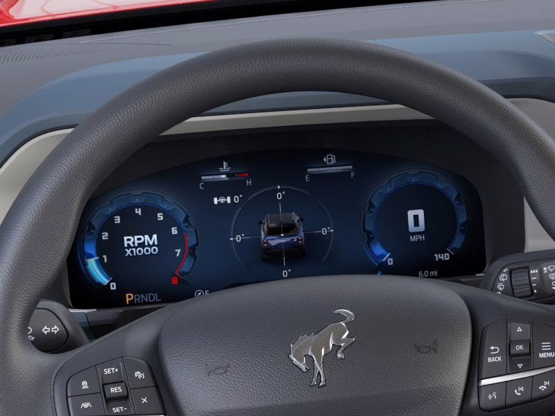 2025 Ruby Red Metallic Tinted Clearcoat Ford Bronco Sport Heritage 4X4 SUV