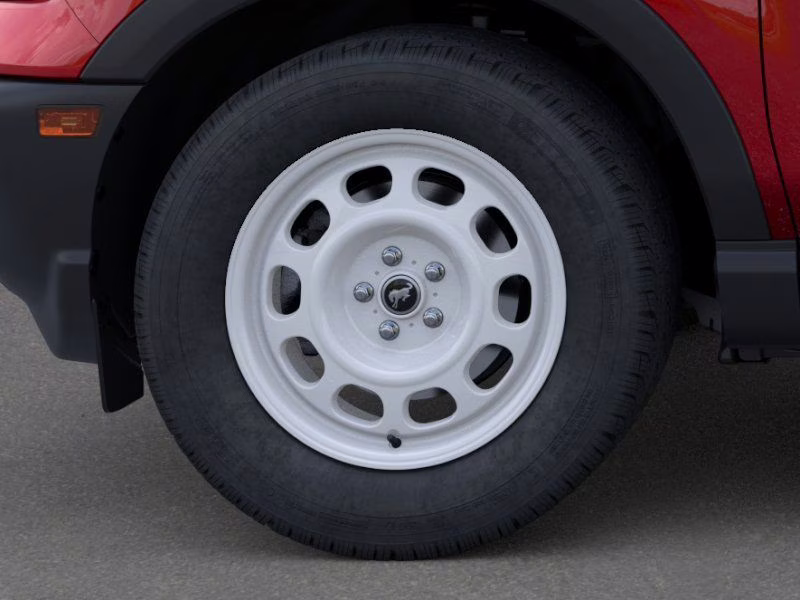 2025 Ruby Red Metallic Tinted Clearcoat Ford Bronco Sport Heritage 4X4 SUV