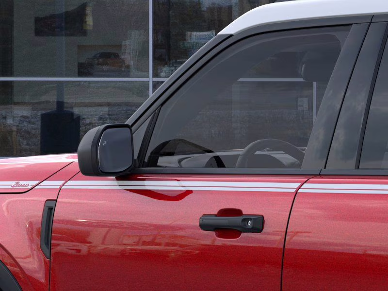 2025 Ruby Red Metallic Tinted Clearcoat Ford Bronco Sport Heritage 4X4 SUV