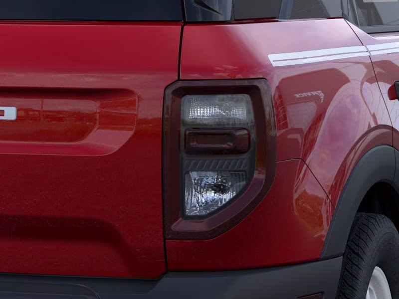 2025 Ruby Red Metallic Tinted Clearcoat Ford Bronco Sport Heritage 4X4 SUV