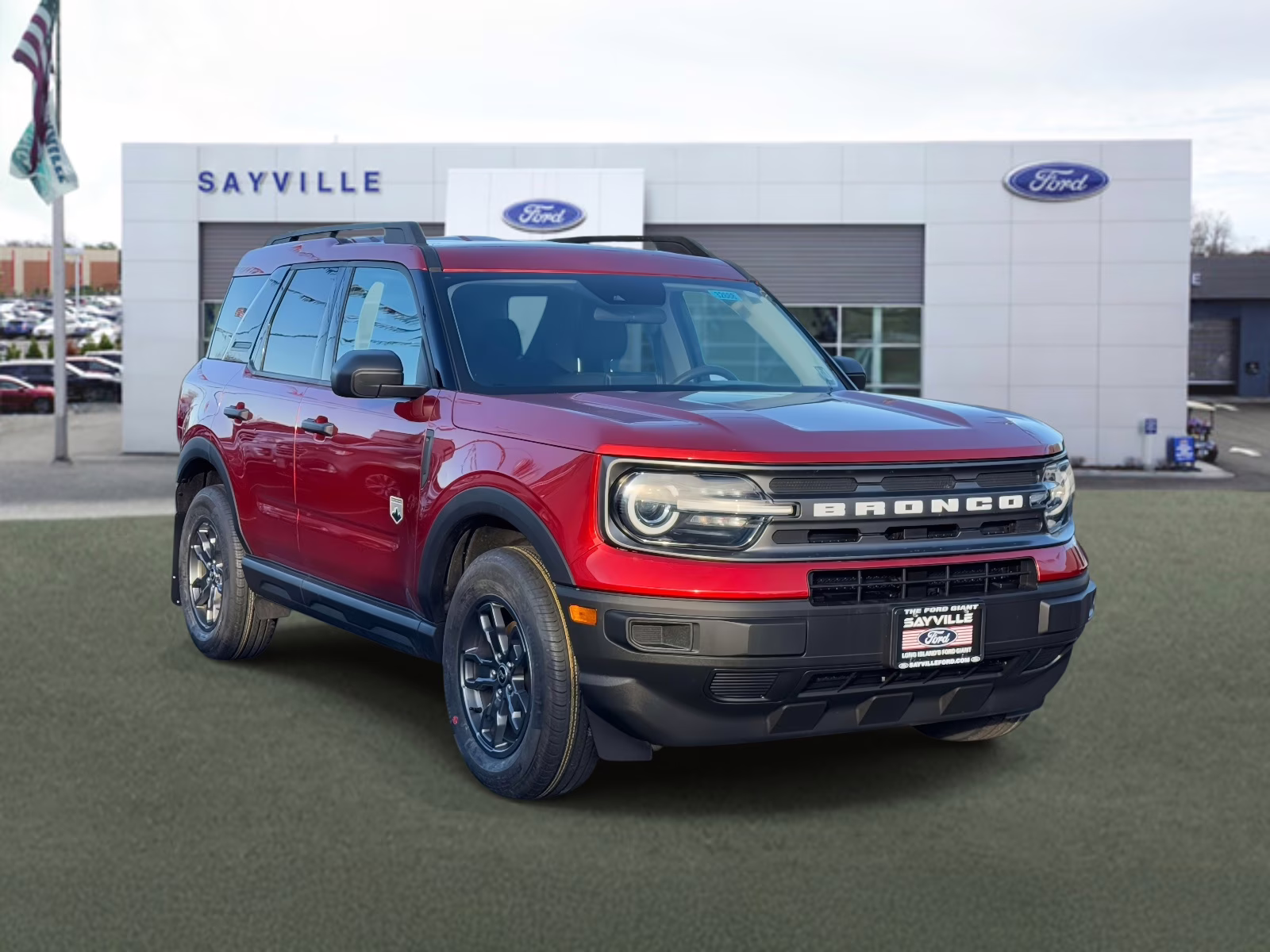 2023 Red Ford Bronco Sport Big Bend 4x4 4X4 SUV