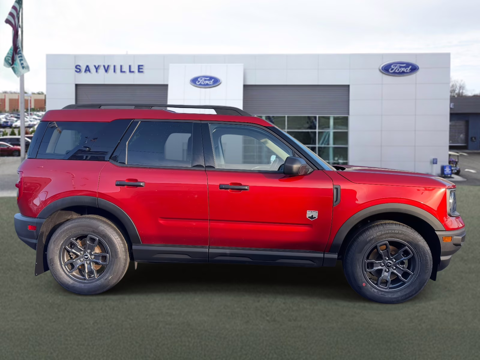 2023 Red Ford Bronco Sport Big Bend 4x4 4X4 SUV
