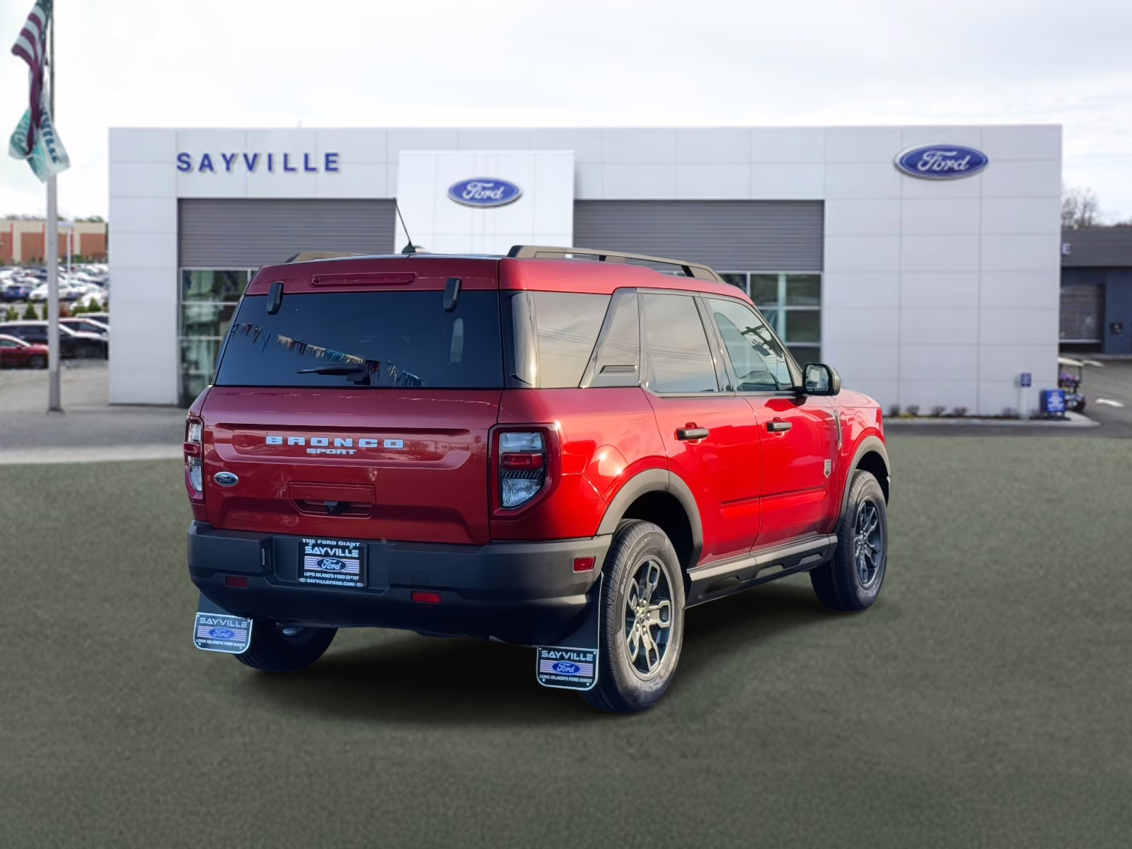 2023 Red Ford Bronco Sport Big Bend 4x4 4X4 SUV