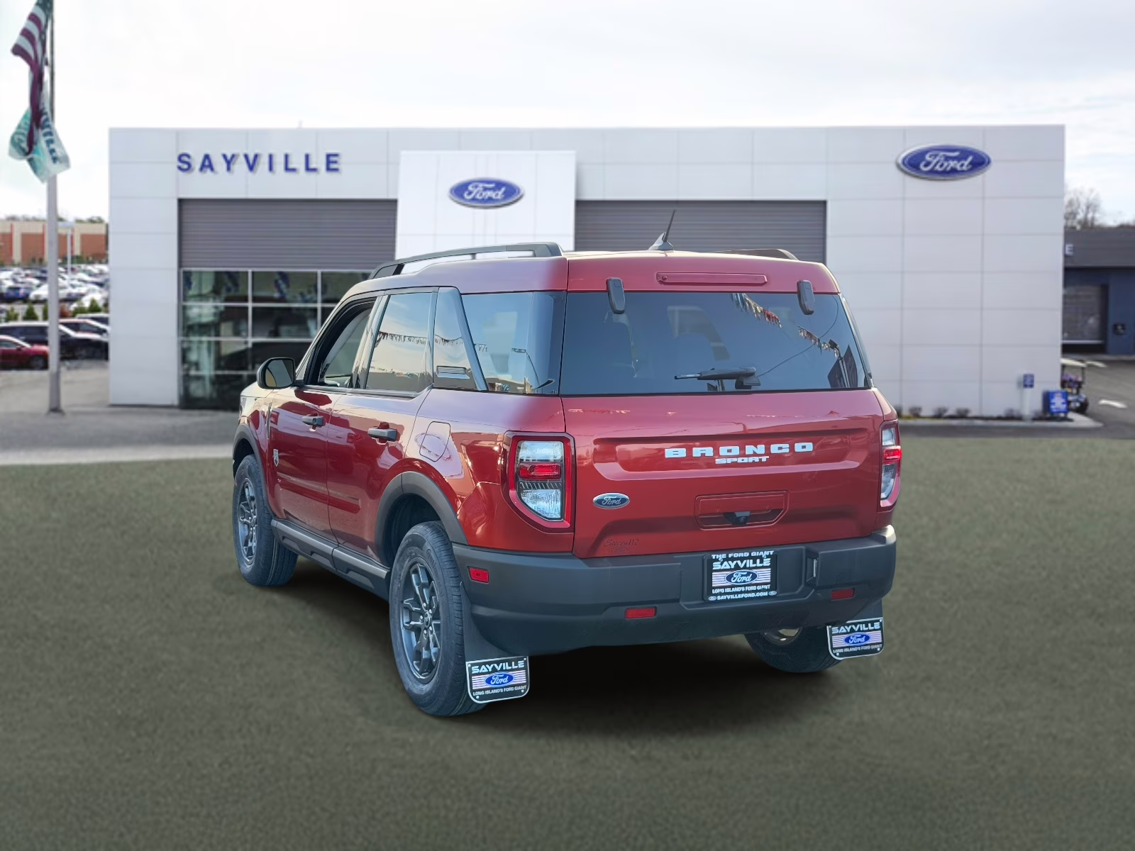 2023 Red Ford Bronco Sport Big Bend 4x4 4X4 SUV