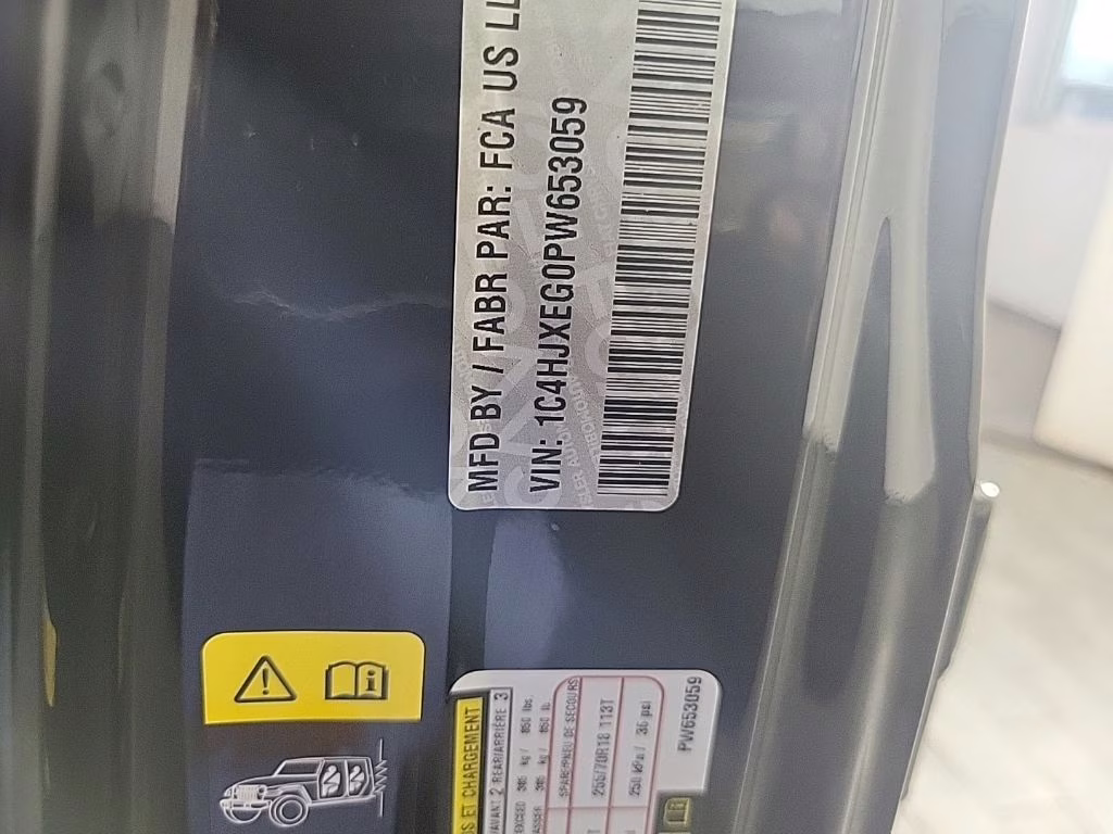 2023 Black Clearcoat Jeep Wrangler Sahara 4X4 SUV