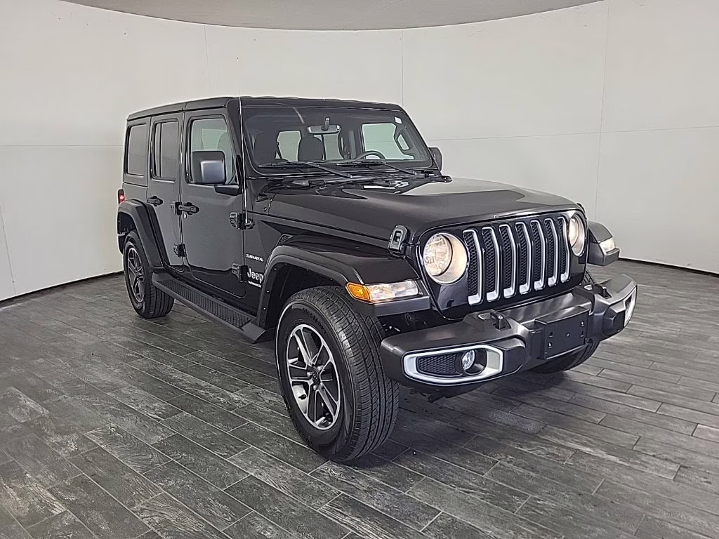 2023 Black Clearcoat Jeep Wrangler Sahara 4X4 SUV