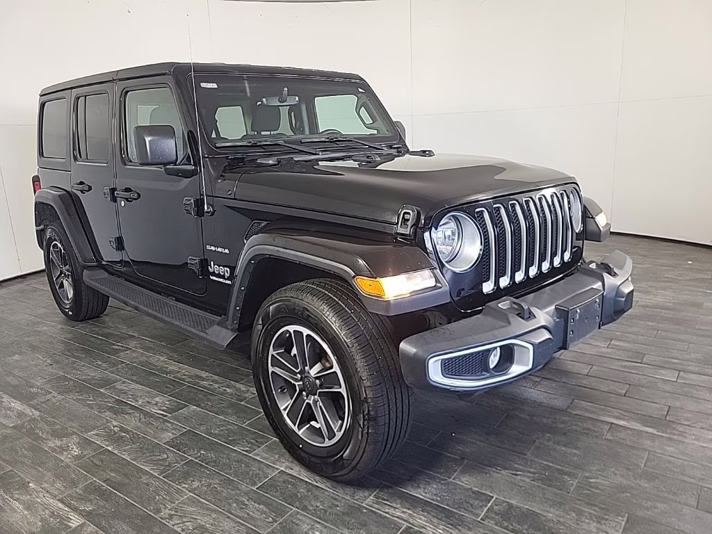 2023 Black Clearcoat Jeep Wrangler Sahara 4X4 SUV