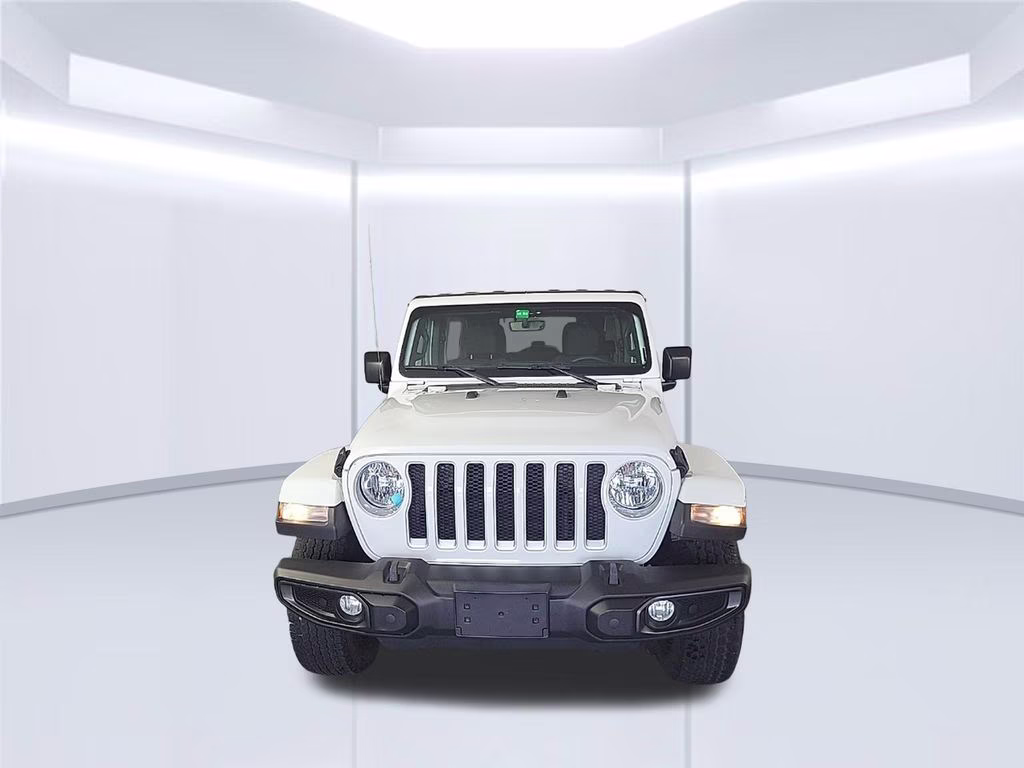 2023 white Jeep Wrangler Sahara 4X4 SUV