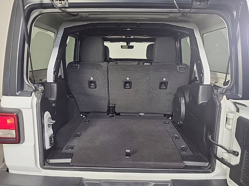 2023 white Jeep Wrangler Sahara 4X4 SUV