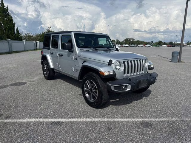 2023 Granite Crystal Metallic Clearcoat Jeep Wrangler Sahara 4X4 SUV
