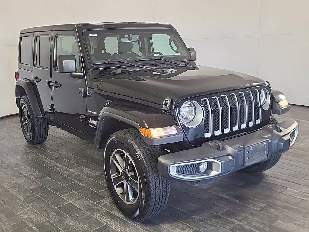 2023 Black Clearcoat Jeep Wrangler Sahara 4X4 SUV