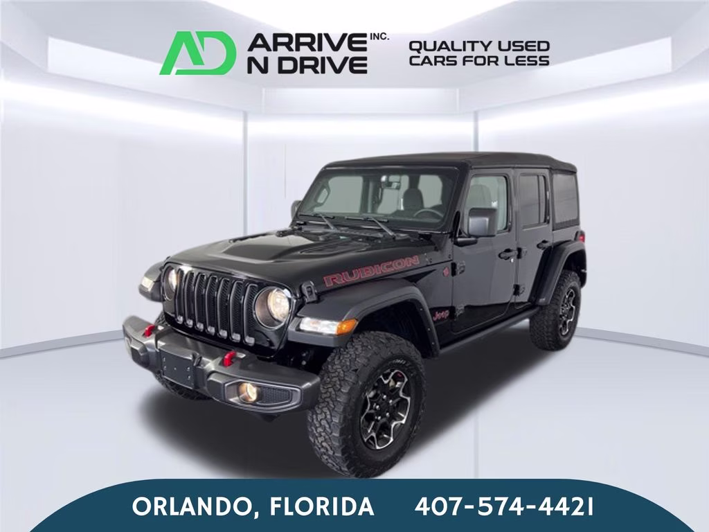 2023 Black Clearcoat Jeep Wrangler Rubicon 4X4 SUV