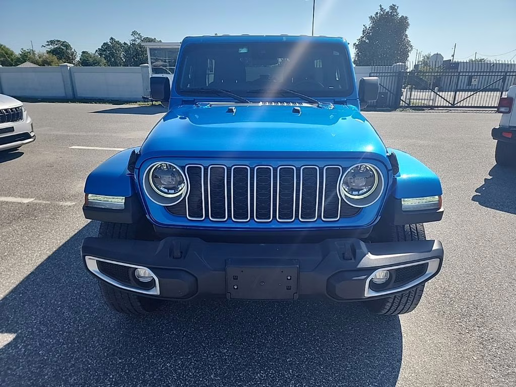 2024 Fathom Blue Pearlcoat Jeep Wrangler Sahara 4X4 SUV