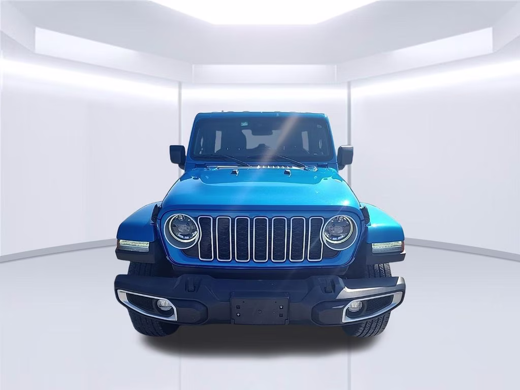 2024 Fathom Blue Pearlcoat Jeep Wrangler Sahara 4X4 SUV