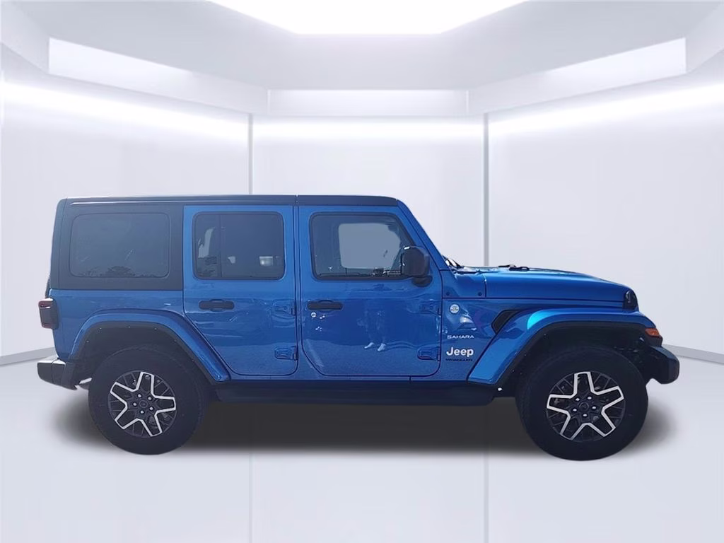 2024 Fathom Blue Pearlcoat Jeep Wrangler Sahara 4X4 SUV