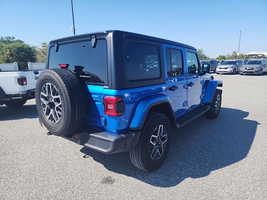 2024 Fathom Blue Pearlcoat Jeep Wrangler Sahara 4X4 SUV