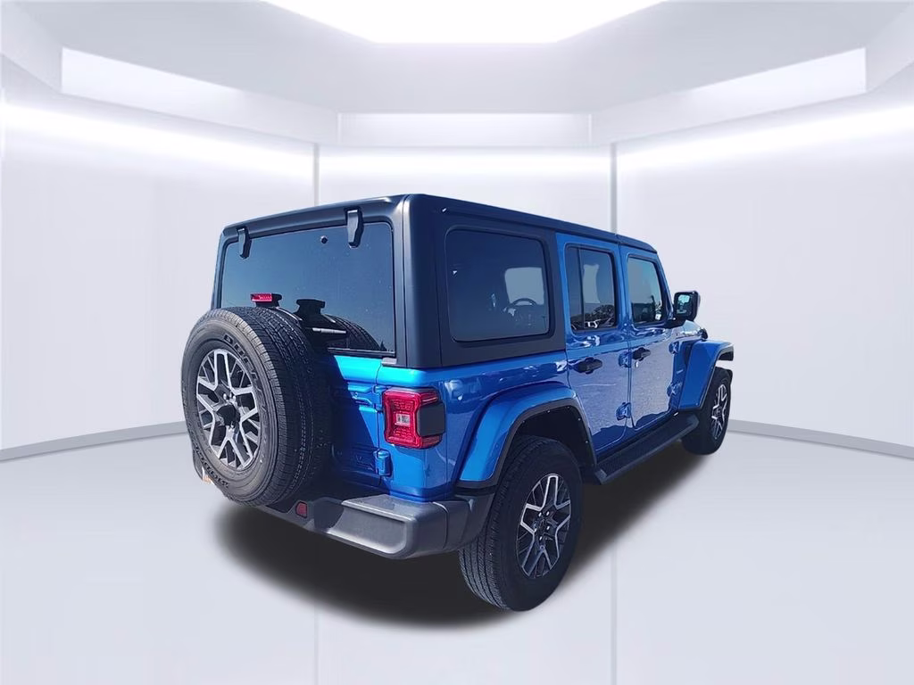 2024 Fathom Blue Pearlcoat Jeep Wrangler Sahara 4X4 SUV