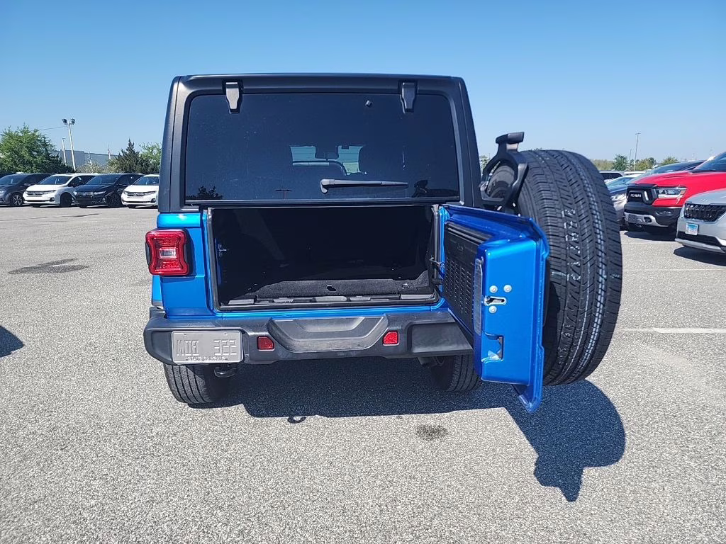2024 Fathom Blue Pearlcoat Jeep Wrangler Sahara 4X4 SUV