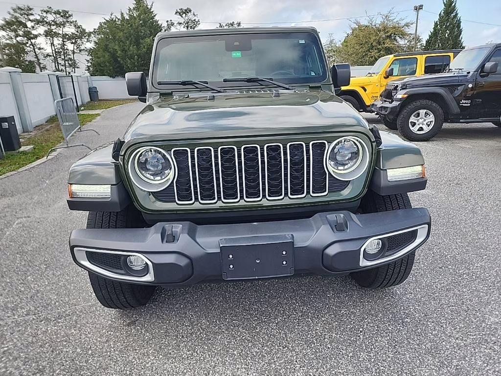 2024 Sarge Green Clearcoat Jeep Wrangler Sahara 4X4 SUV