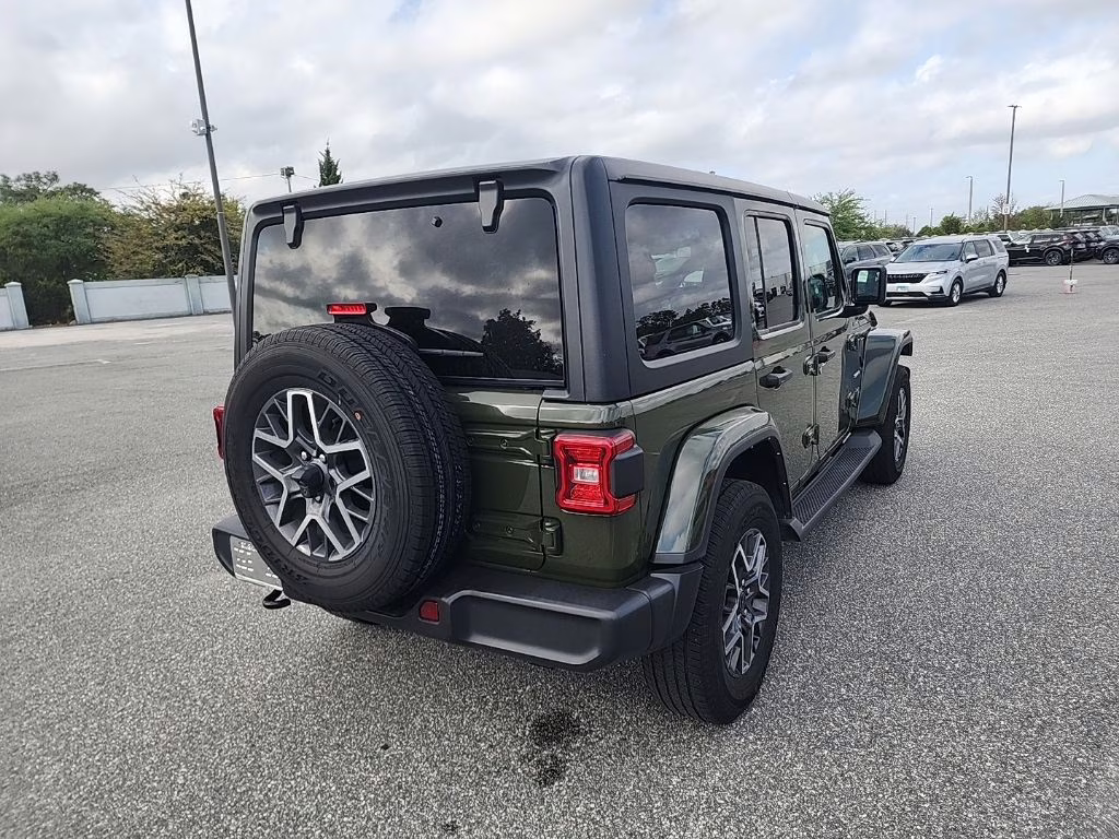 2024 Sarge Green Clearcoat Jeep Wrangler Sahara 4X4 SUV