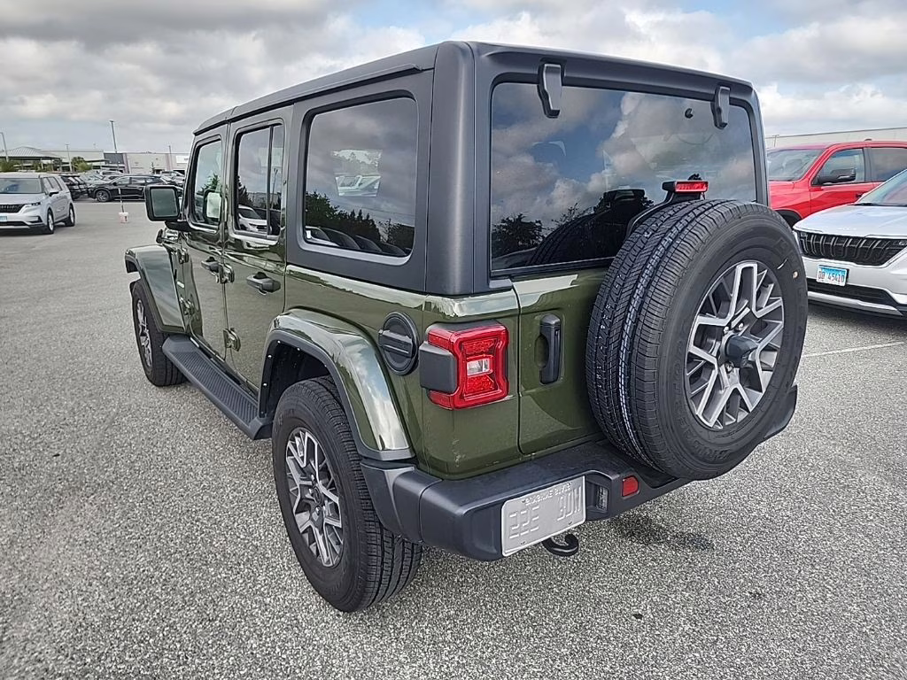 2024 Sarge Green Clearcoat Jeep Wrangler Sahara 4X4 SUV