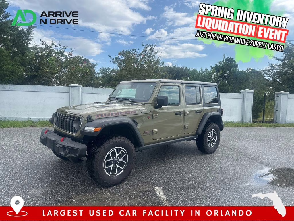 2025 Mojito Clearcoat Jeep Wrangler Rubicon 4X4 SUV
