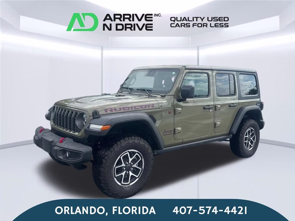2025 Mojito Clearcoat Jeep Wrangler Rubicon 4X4 SUV