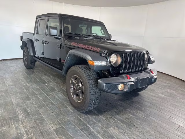 2021 Black Clearcoat Jeep Gladiator Rubicon 4X4 Truck