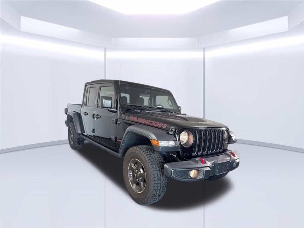2021 Black Clearcoat Jeep Gladiator Rubicon 4X4 Truck