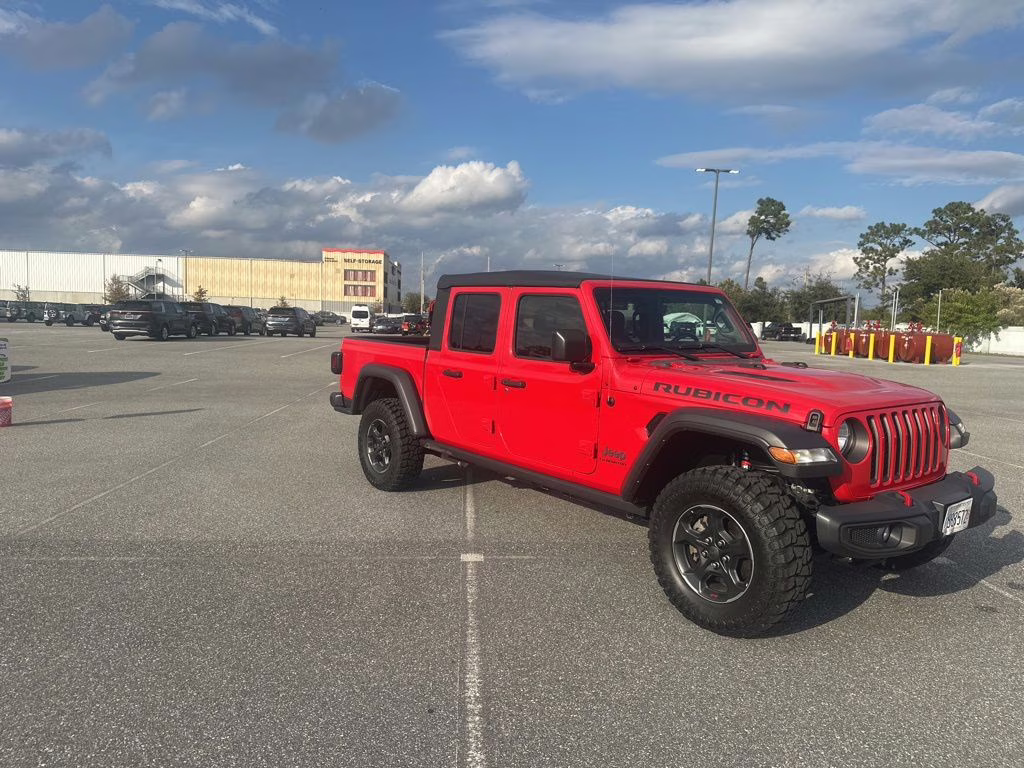 2022 Firecracker Red Clearcoat Jeep Gladiator Rubicon 4X4 Truck
