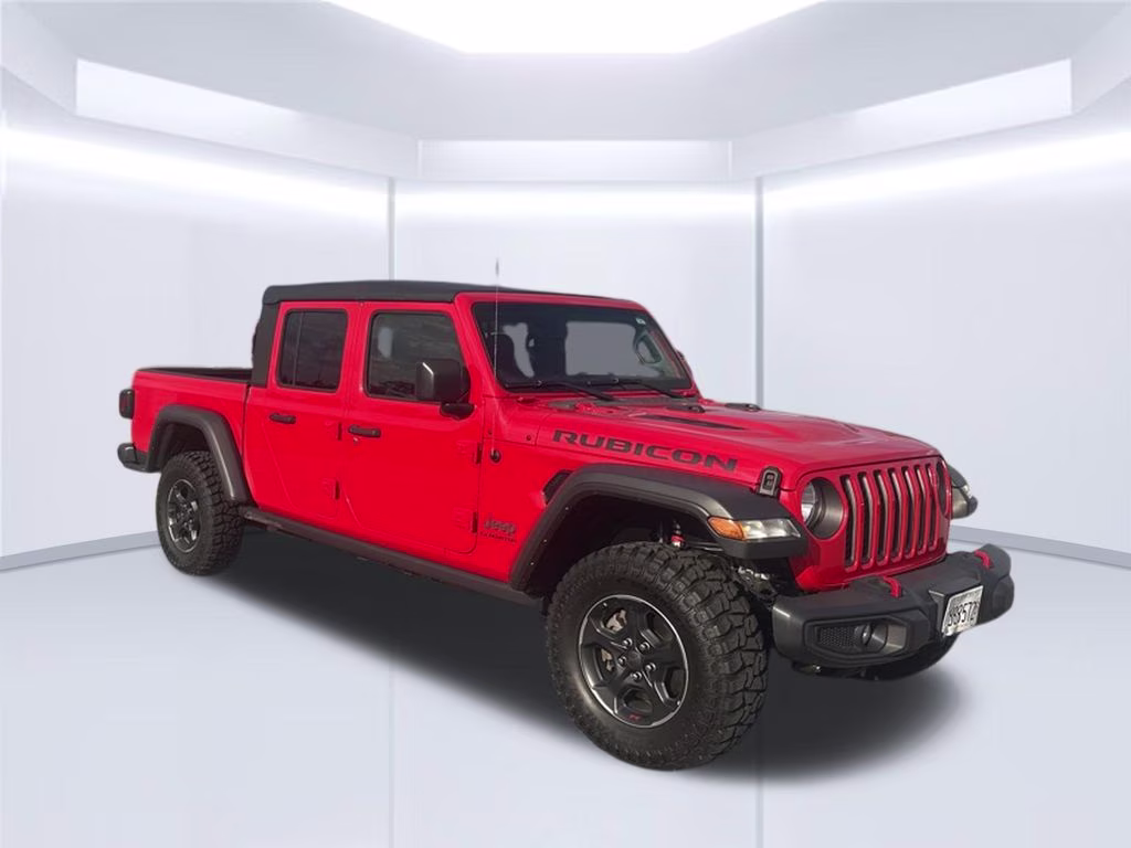 2022 Firecracker Red Clearcoat Jeep Gladiator Rubicon 4X4 Truck