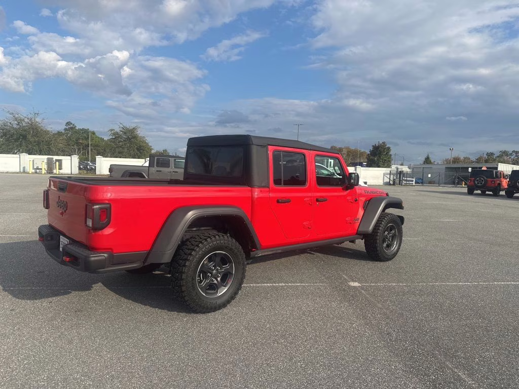 2022 Firecracker Red Clearcoat Jeep Gladiator Rubicon 4X4 Truck