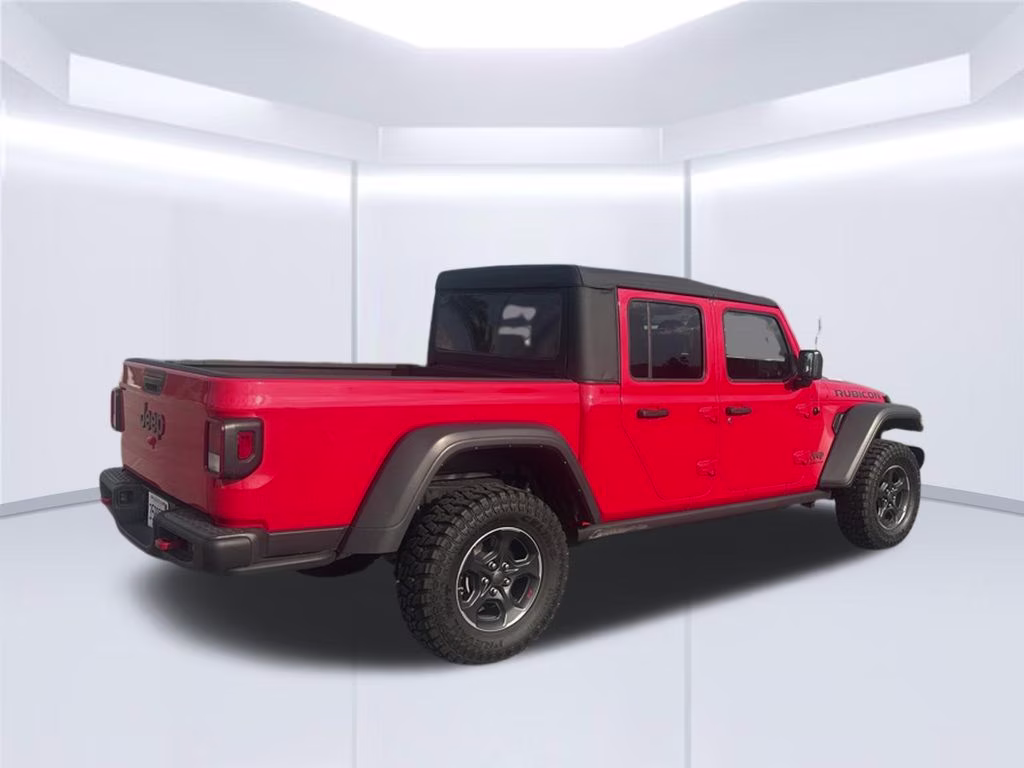 2022 Firecracker Red Clearcoat Jeep Gladiator Rubicon 4X4 Truck
